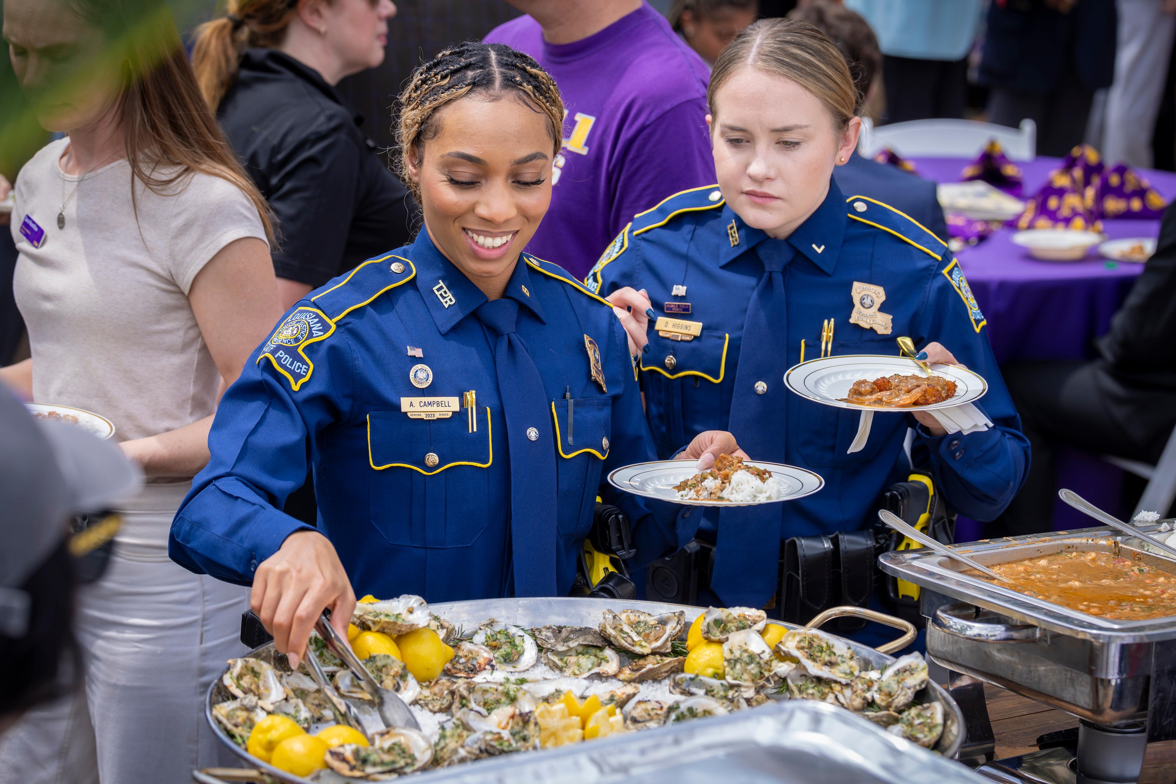 Scene from LSU Day at the Capitol.