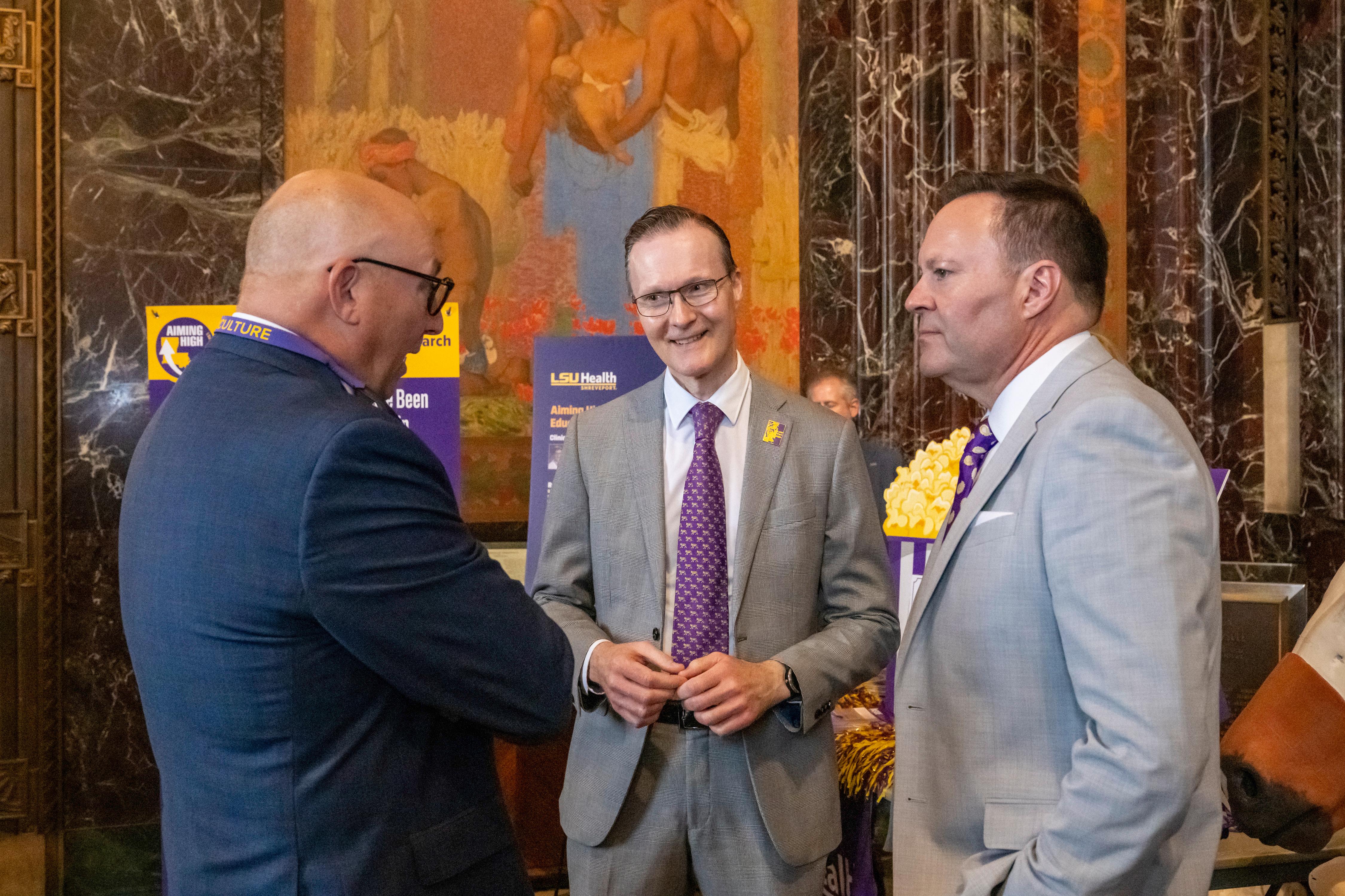 Scene from LSU Day at the Capitol.