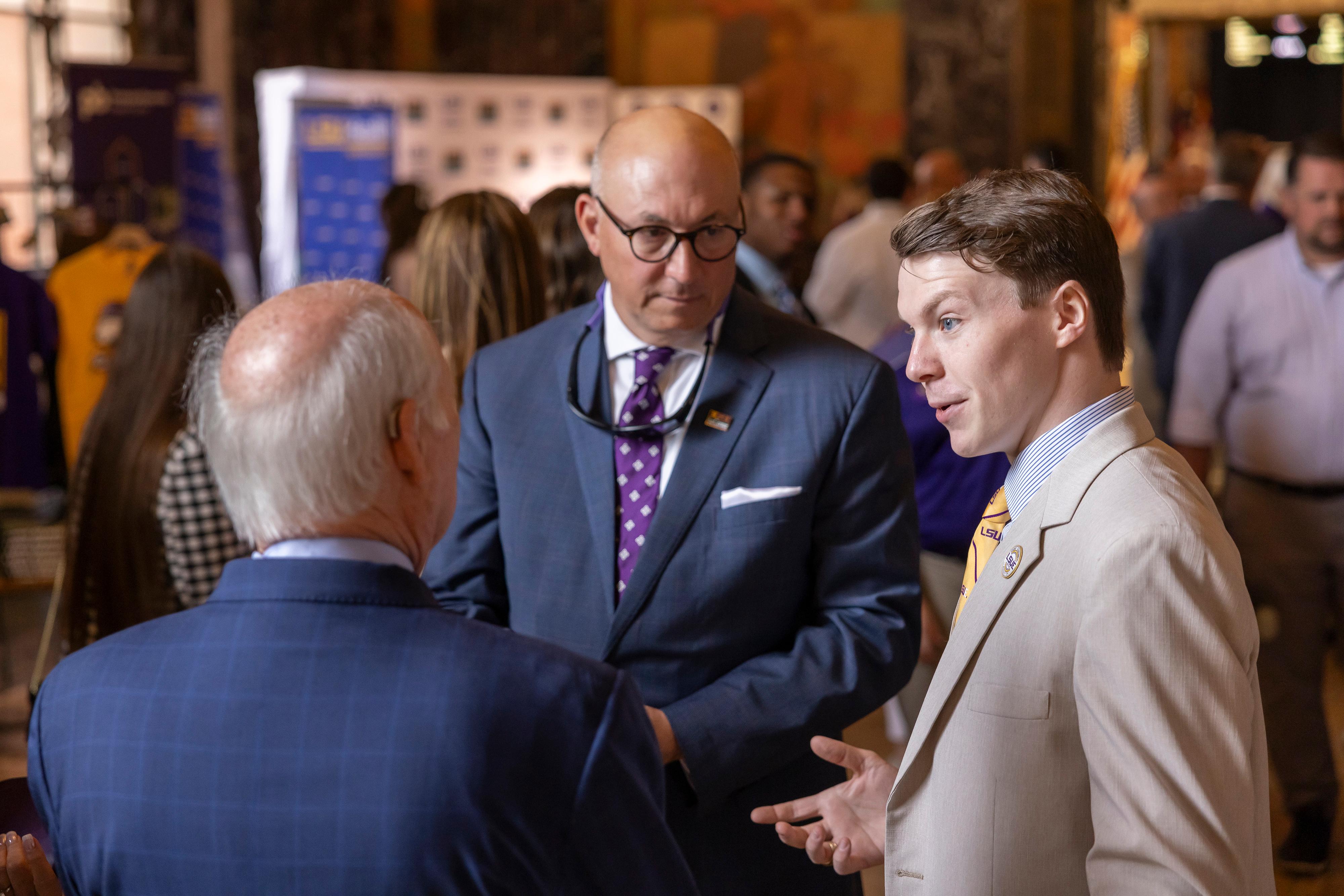 Scene from LSU Day at the Capitol.