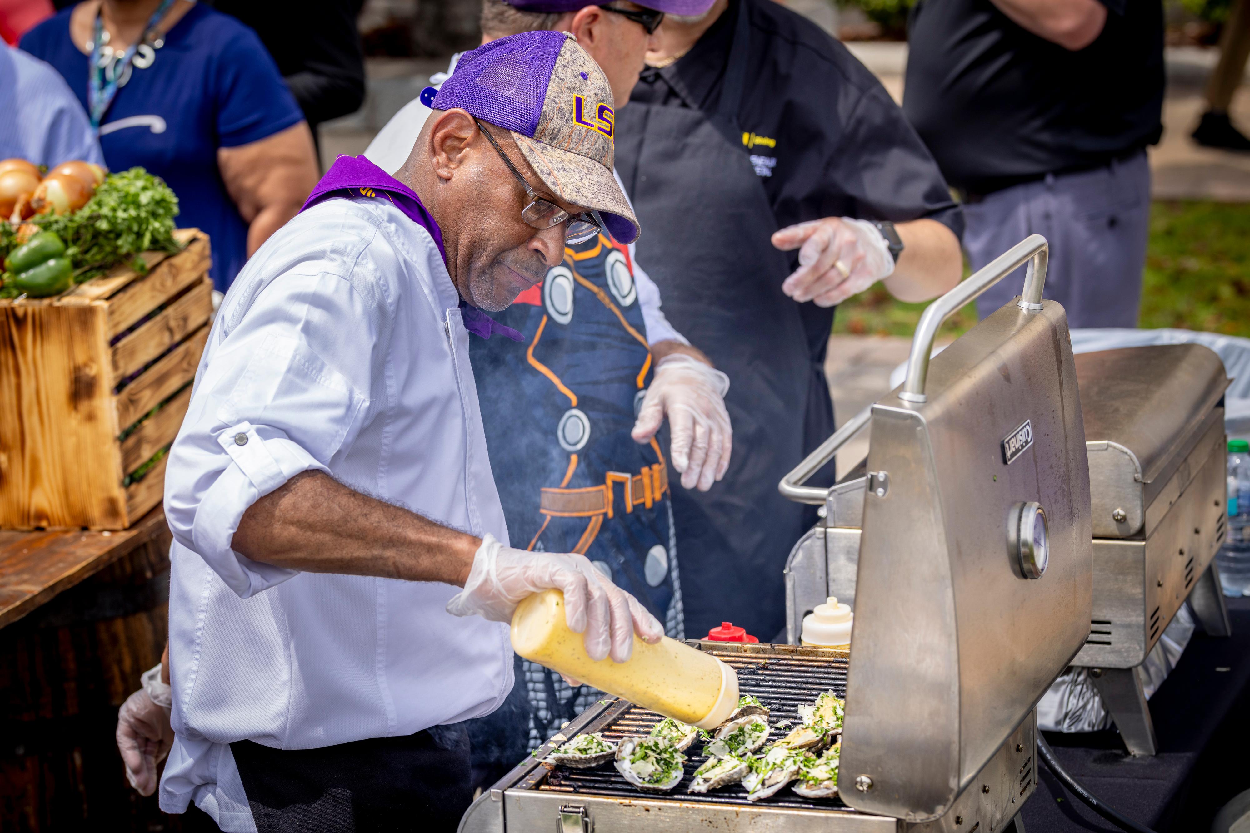 Scene from LSU Day at the Capitol.