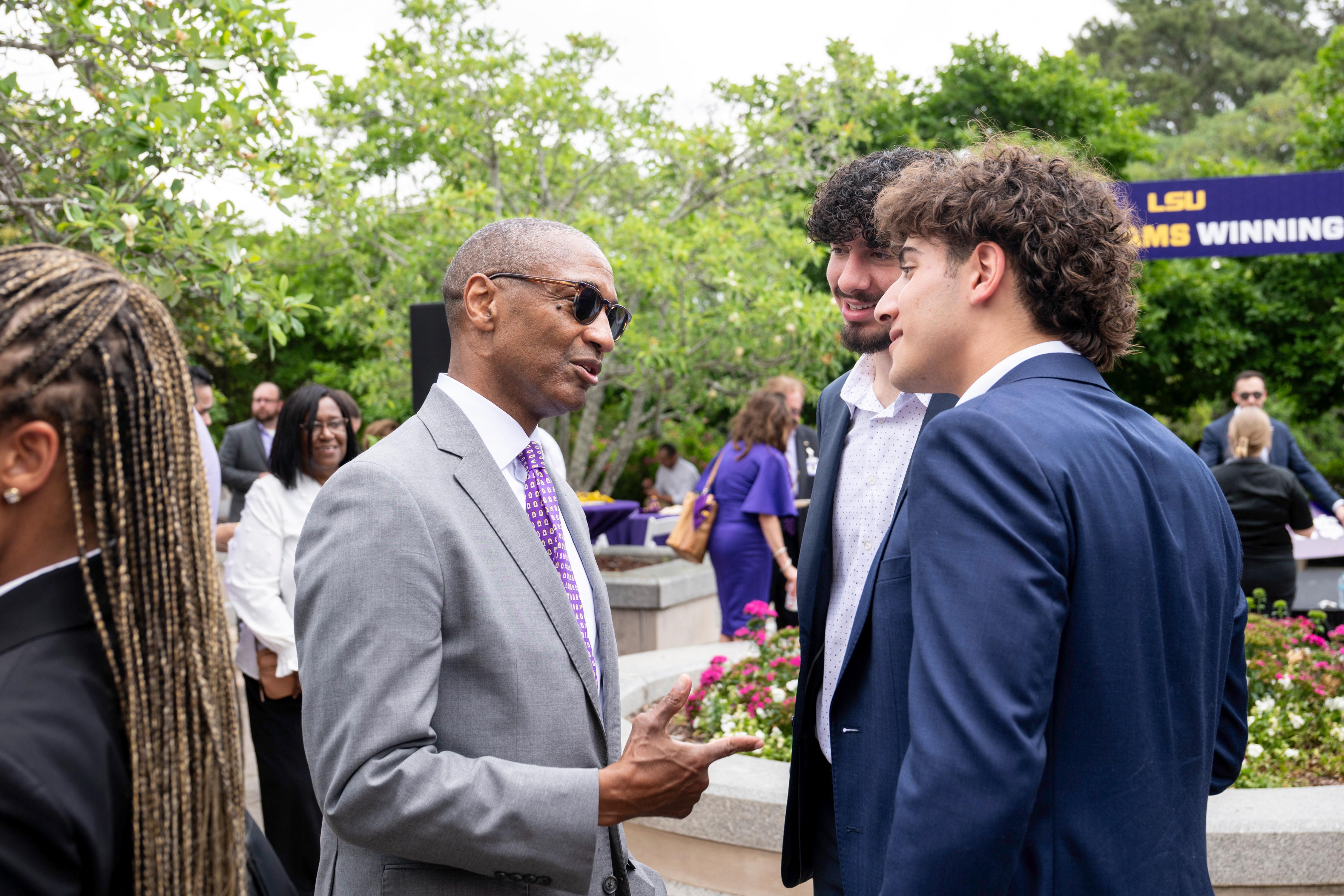 Scene from LSU Day at the Capitol.