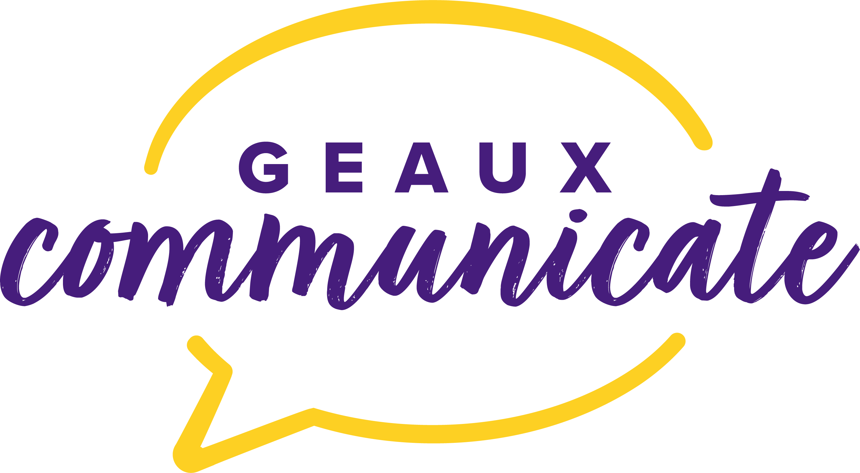 Geaux Communicate logo