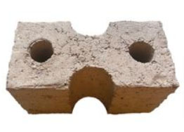 Earthblock brick for building