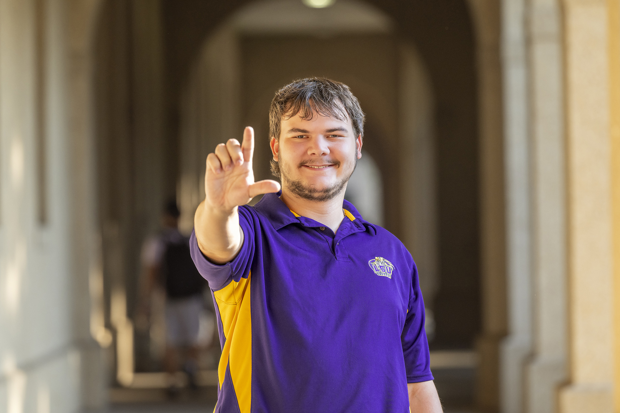 portrait of Landon Zeringue