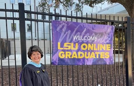 LSU Online graduate Linda Young