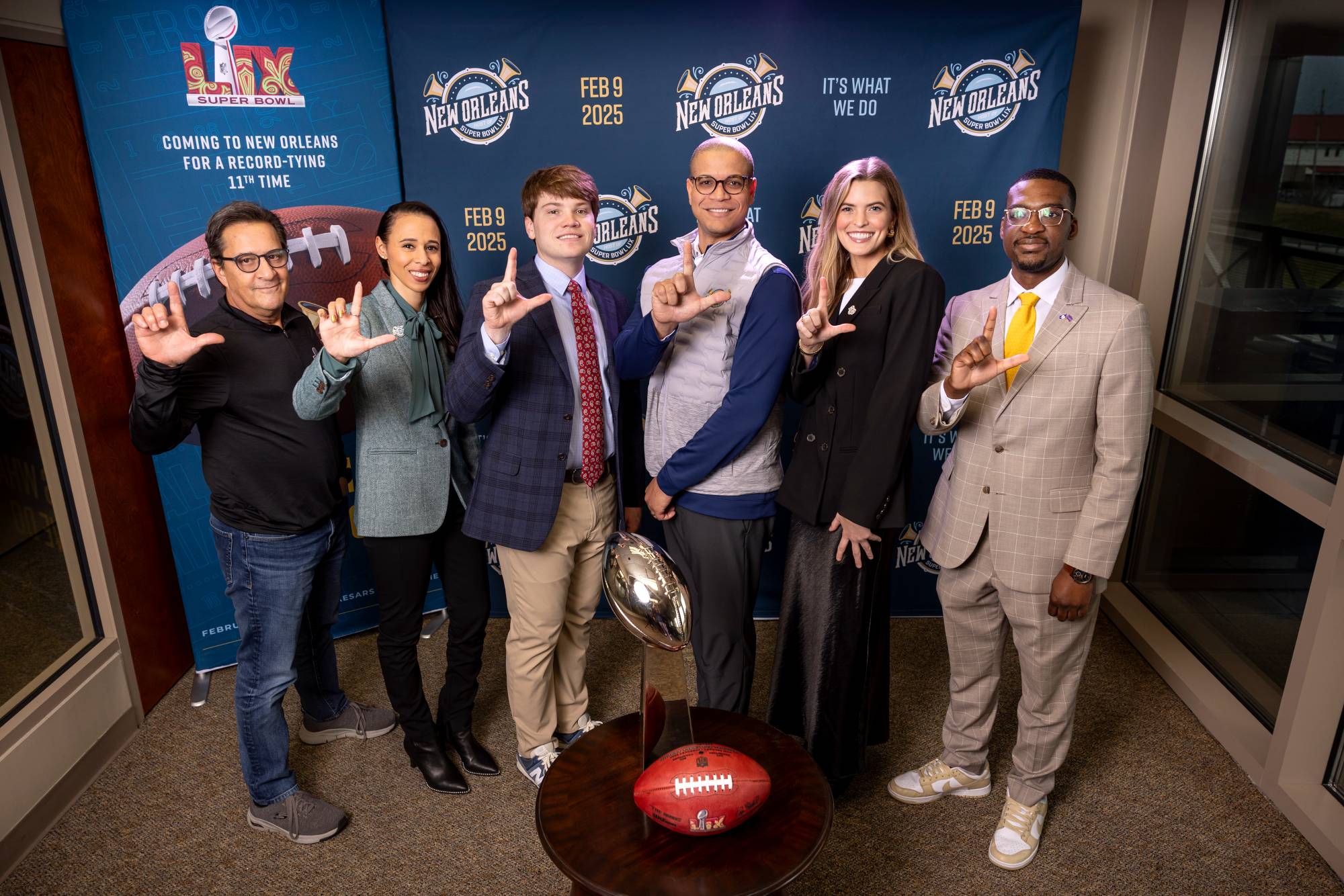 LSU alumni who work behind the scenes for the Super Bowl