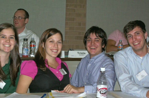 CIA students at the case study night in 2007