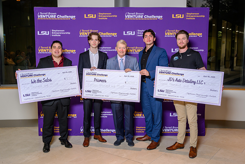 J Terrell Brown Venture Challenge winners