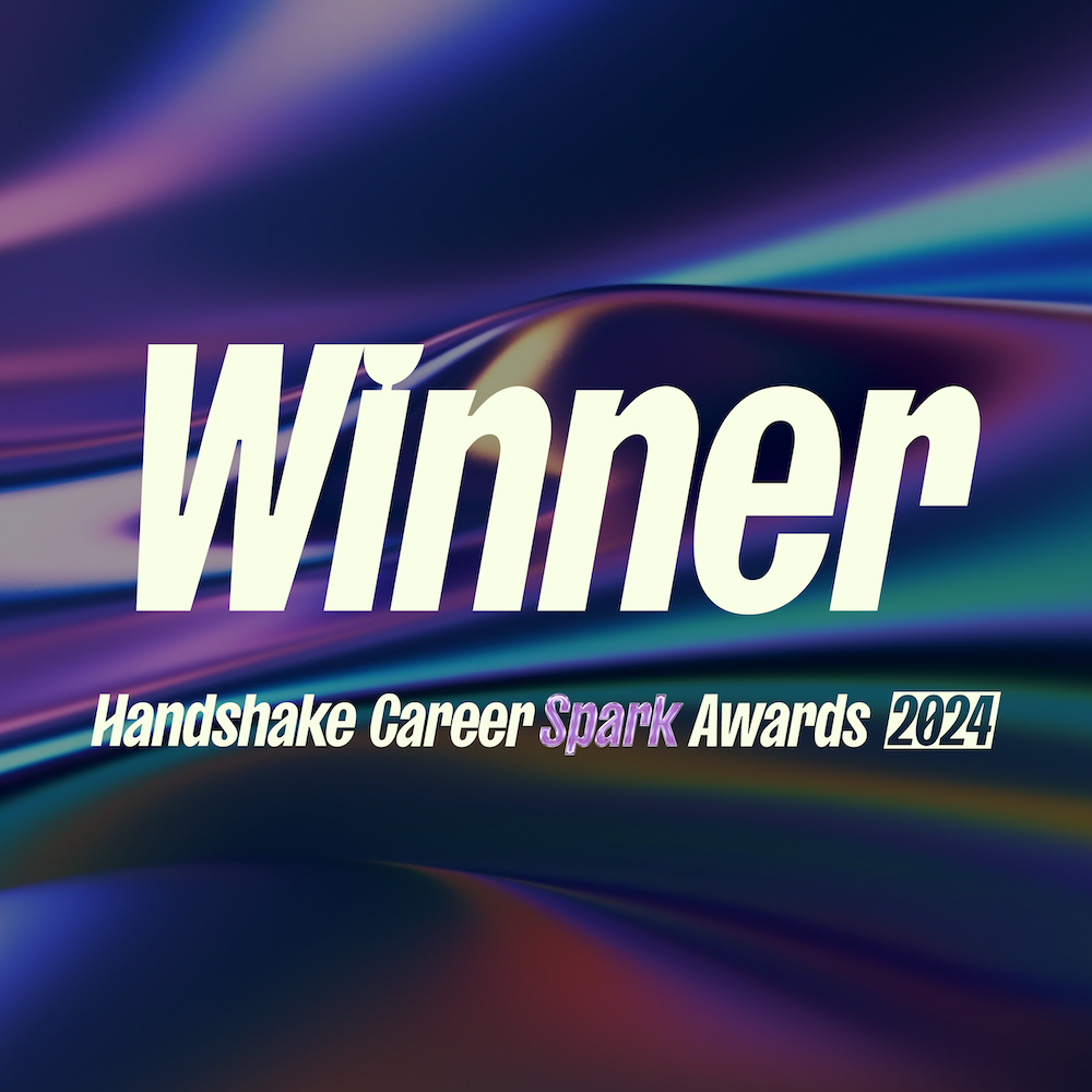 Handshake Career Spark Awards Winner 2024