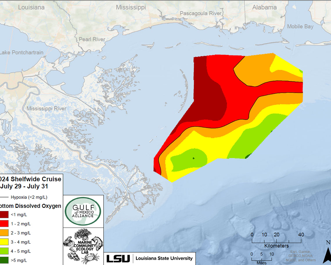 a map of the eastern hypoxic zone