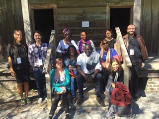 Exchange participants visiting Whitney Plantation