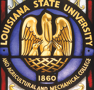 lsu stained glass
