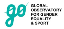 Global Observatory for Gender Equality & Sport Logo