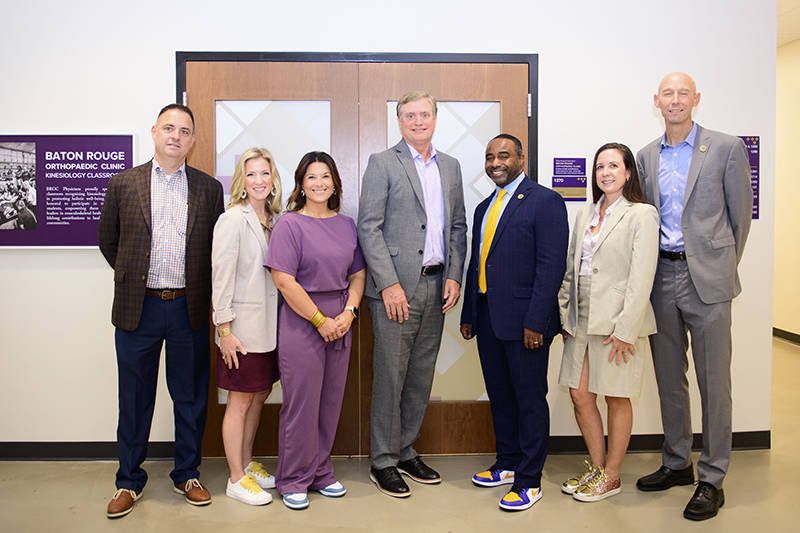 BROC team at the BROC Classroom ribbon cutting.