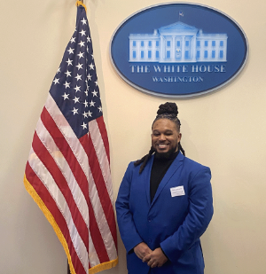 DeKeitra Griffin at the White House