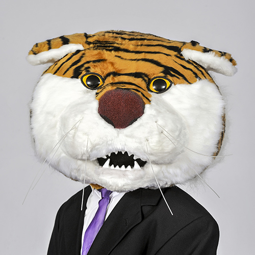 Mike the Tiger headshot placeholder