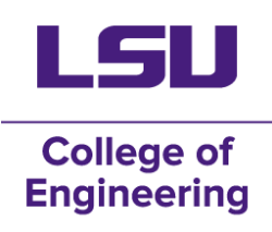LSU engineering purple logo