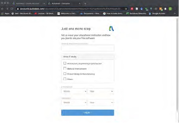 Complete your Autodesk account registration