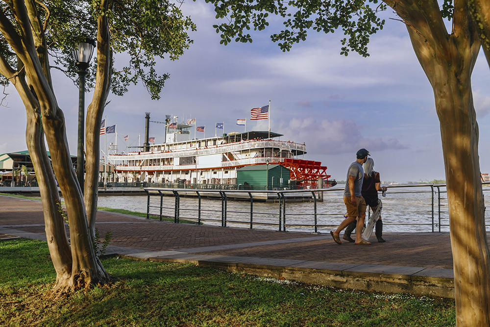 Steamboat in New Orleans