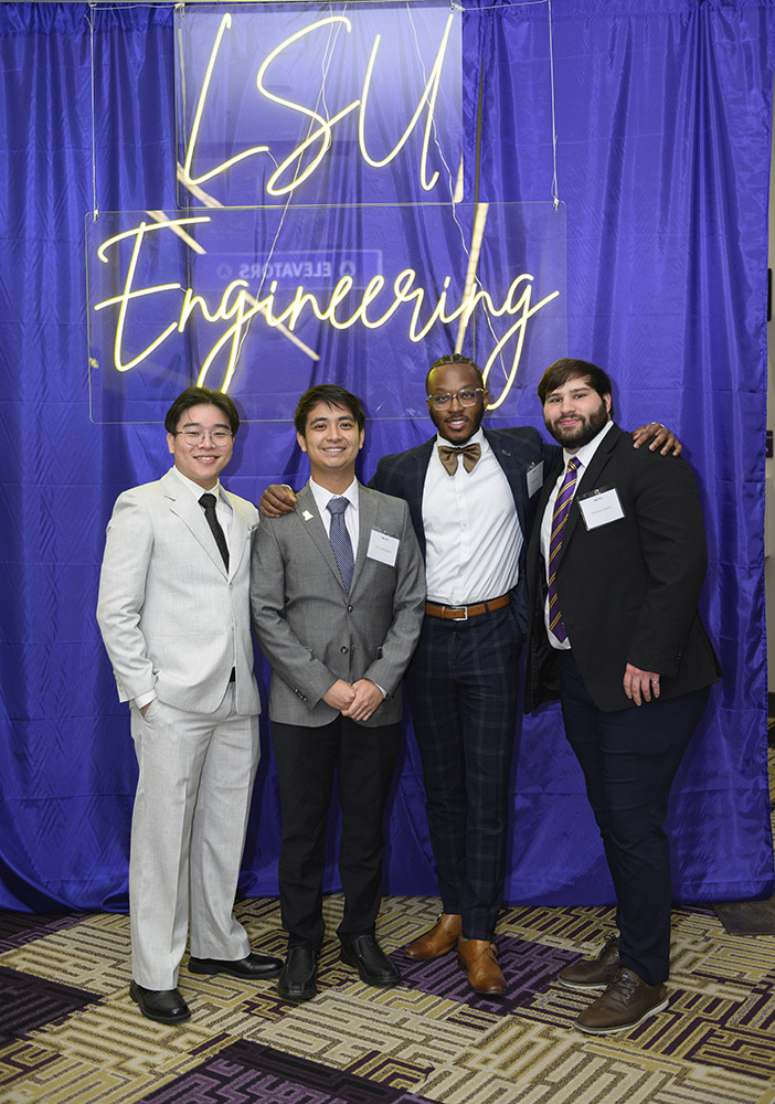 Group photo at Evening of Engineering Excellence