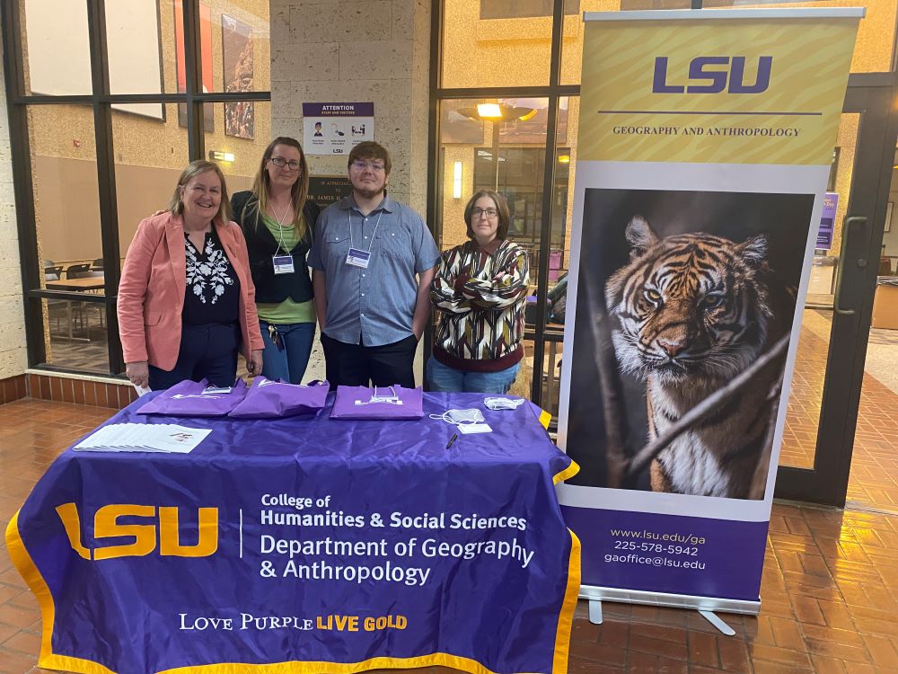 Heather Mckillop and others at the registration booth