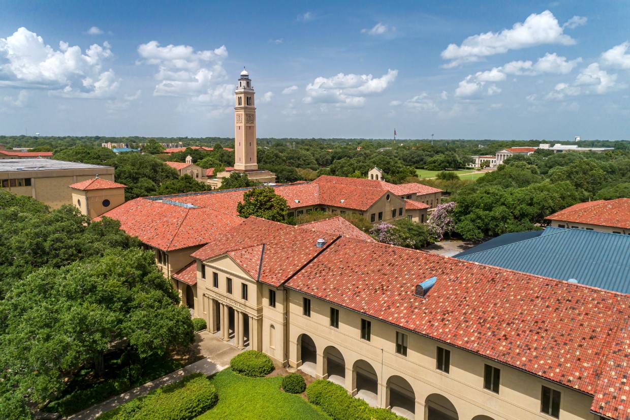 LSU Quad Aerial