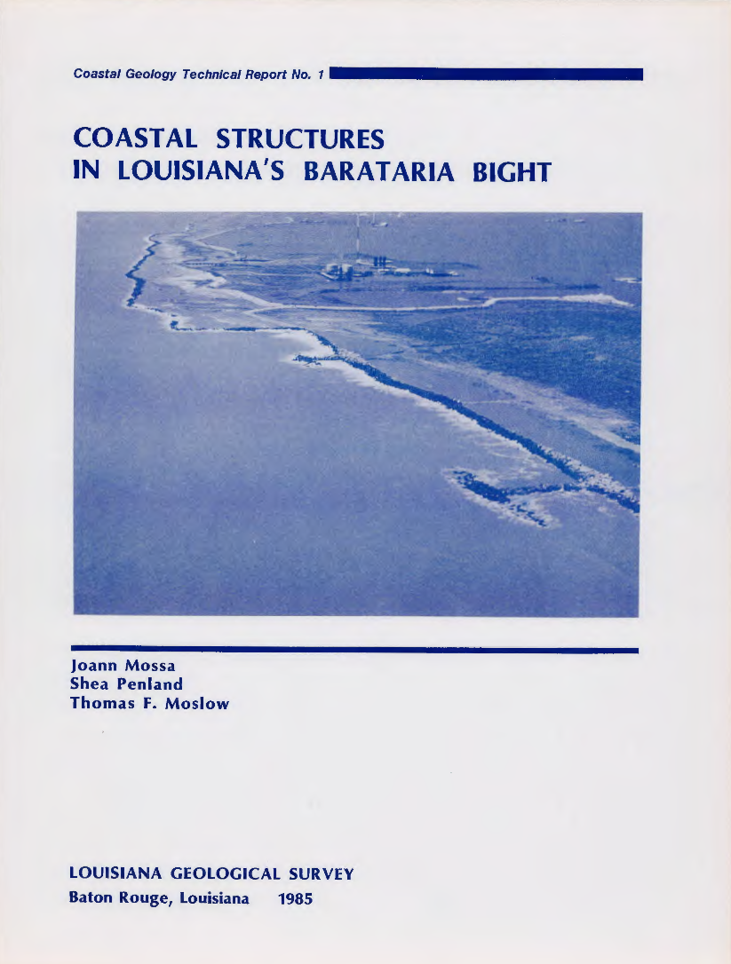 Coastal Structures in Louisiana's Barataria Bight Coastal Structures in Louisiana's Barataria Bight