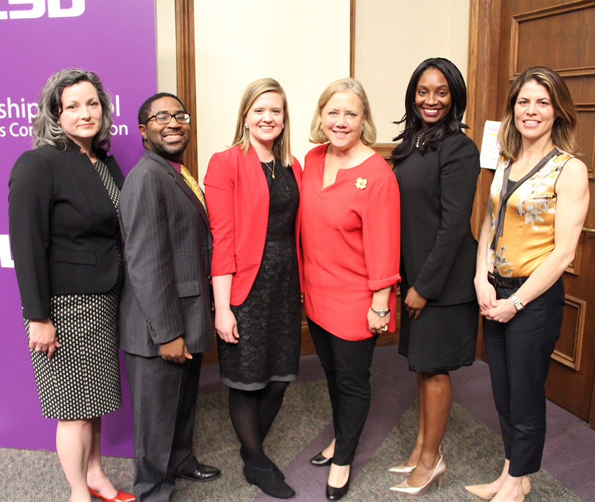 Hear them Roar pabelists and moderator Senator mary Landrieu