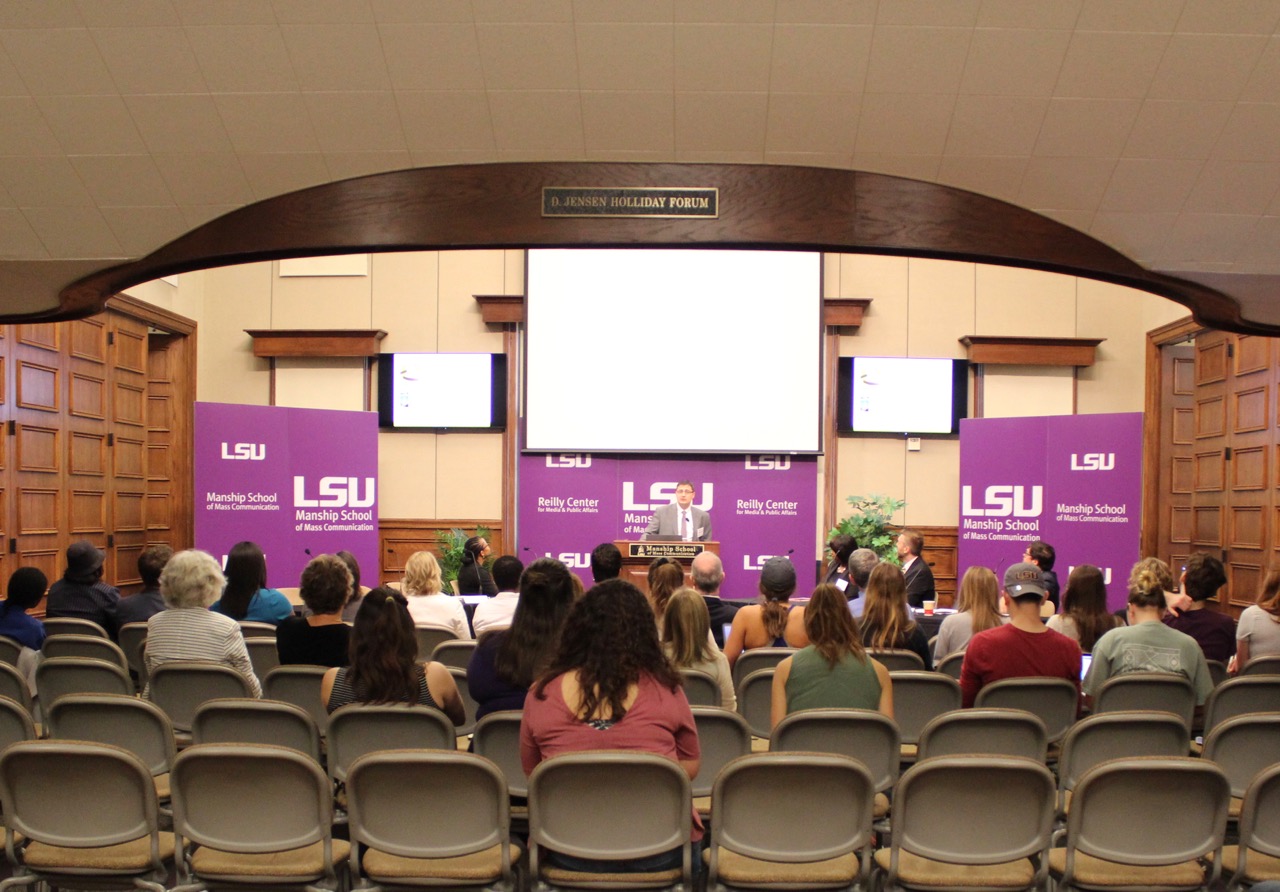 Manship faculty present research on the BR community following the turbulent events of summer 2016