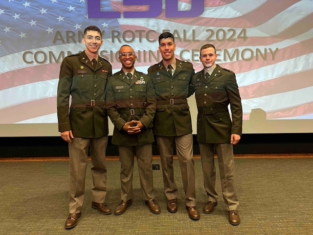 LSU ROTC Commissioning Ceremony 2024