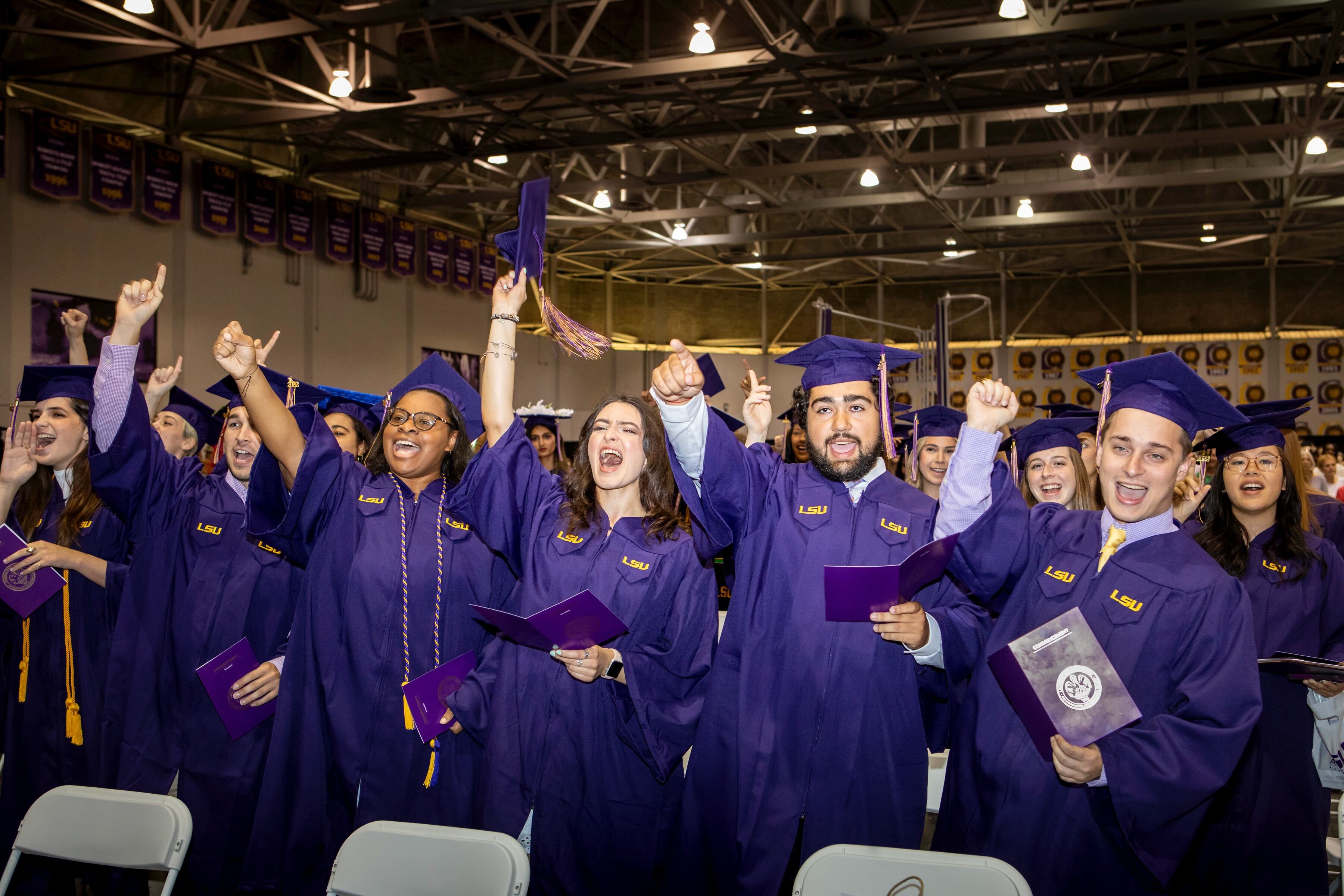 LSU Sets Record in Awarding More Than 4,600 Degrees During Spring