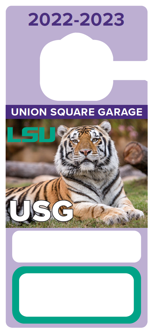 Student Union Square Garage Parking Permit