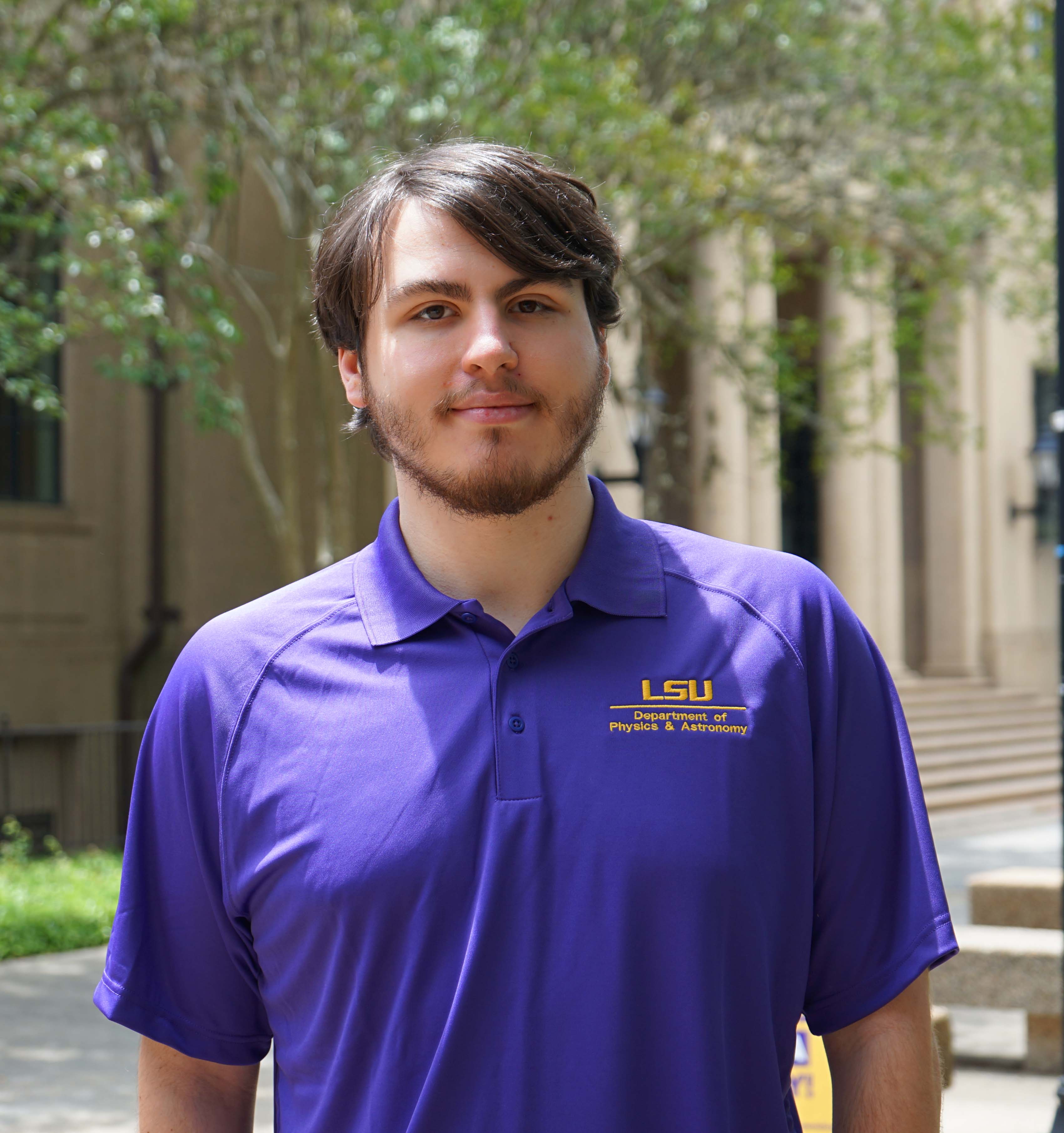 Jacob Goudeau, LSU Graduate Student in Physics