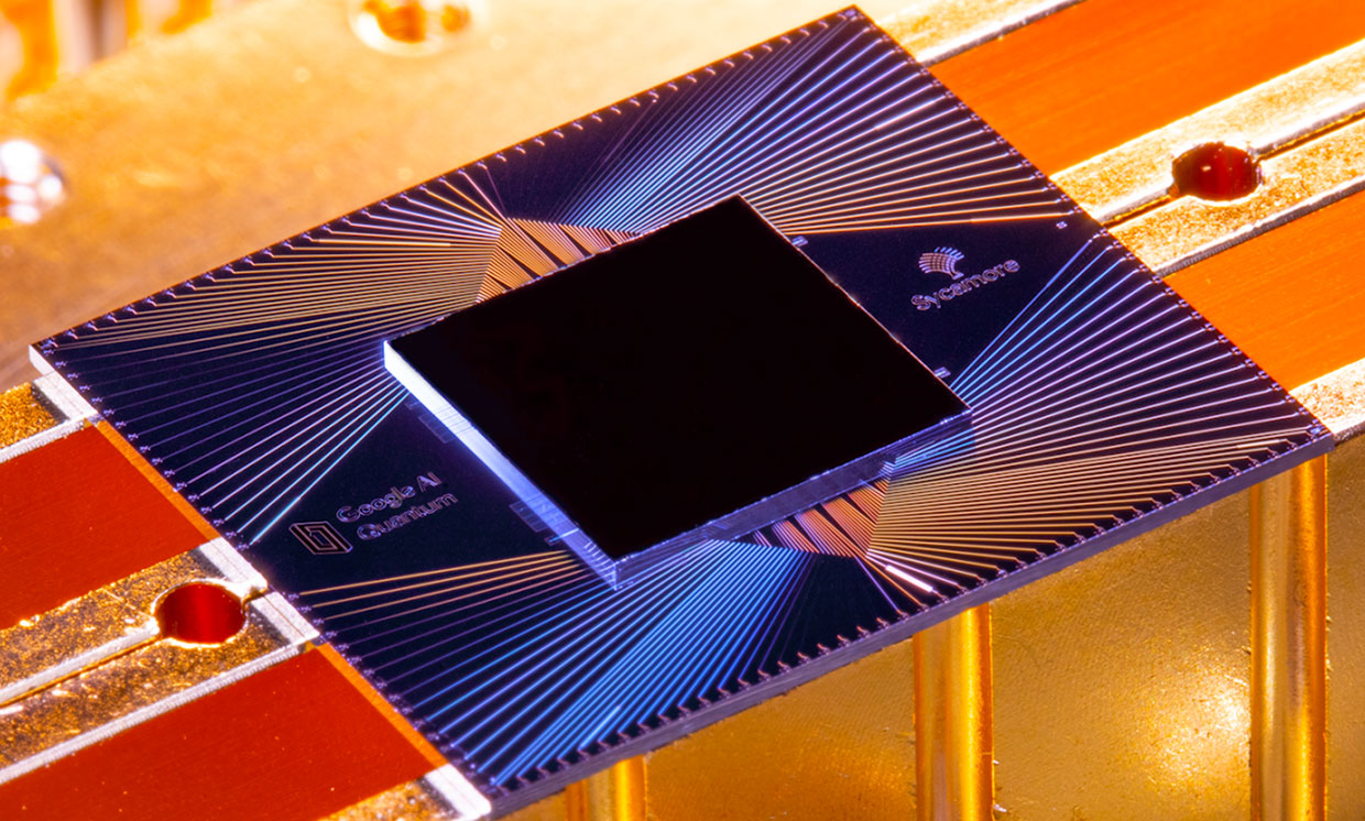 Google used a 54-qubit processor called Sycamore to carry out its quantum supremacy experiment.