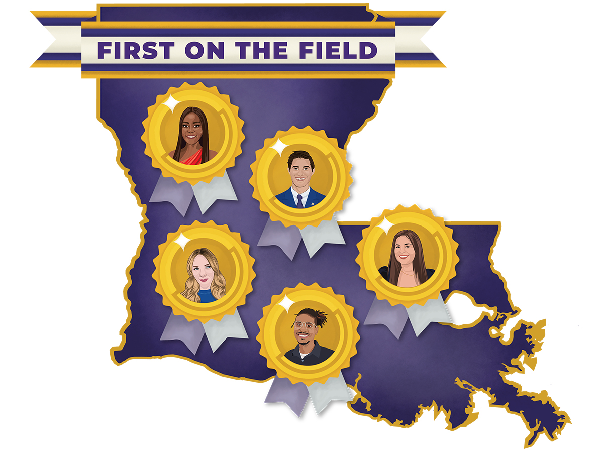 Working for Louisiana: First on the Field