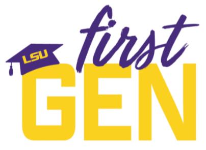 first gen logo with grad cap