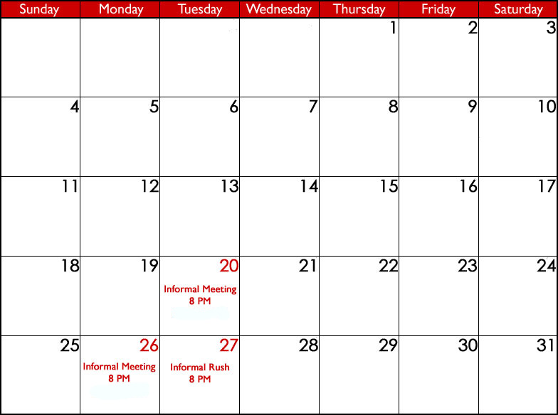 January 2009 Calendar