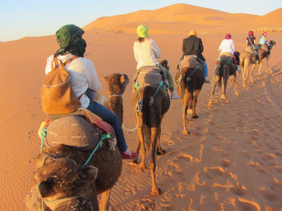 students on study abroad in morocco