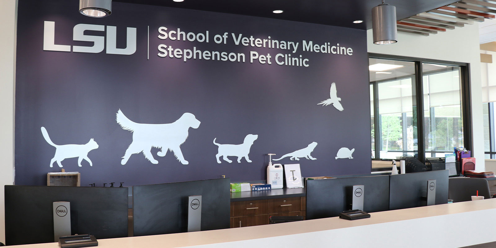 Stephenson Pet Clinic lobby