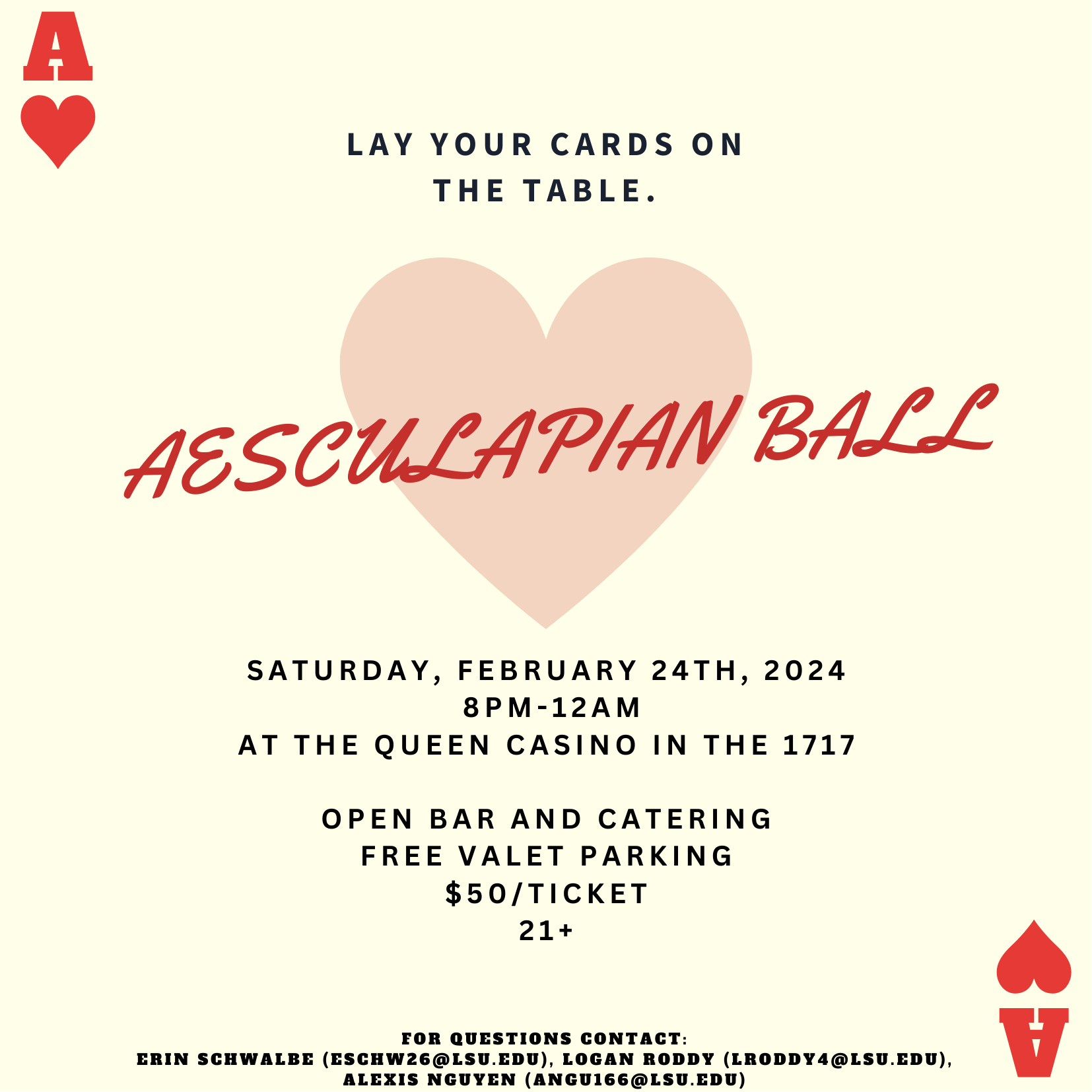 Aesculapian Ball flyer