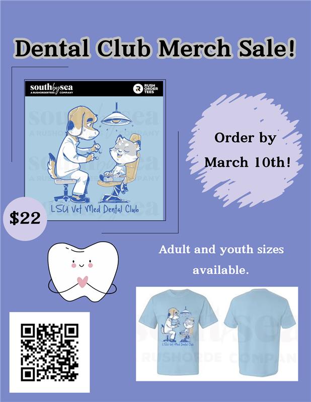 Dental Club shirt flyer